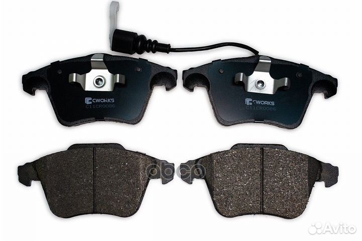 Тормозные колодки передние, Low Metallic C11CR0