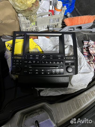 Экран и климат контроль инфинити фх