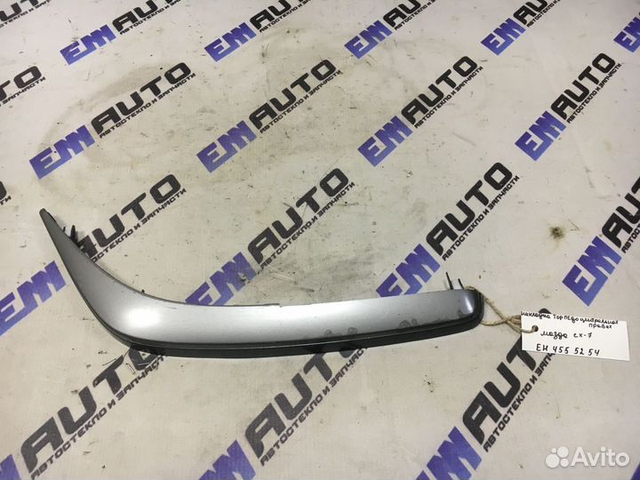 Накладка торпедо центральная правая Мазда сх-7