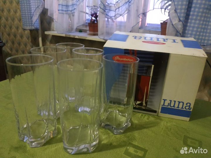 Новые стаканы для напитков 6 штук