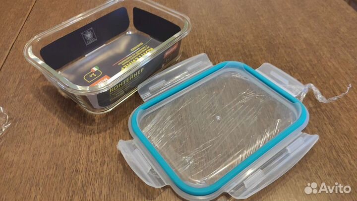 Контейнер fackelmann 1000 мл из жаропрочного стекл