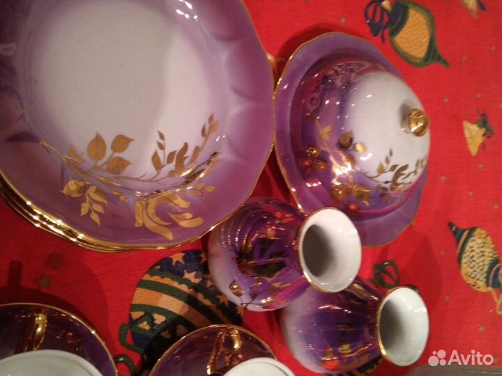 Сервиз чайный + кофейный 38 предметов