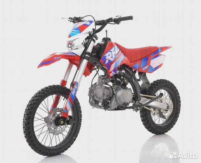 Питбайк Apollo Start 125LE 17/14 Красный под заказ