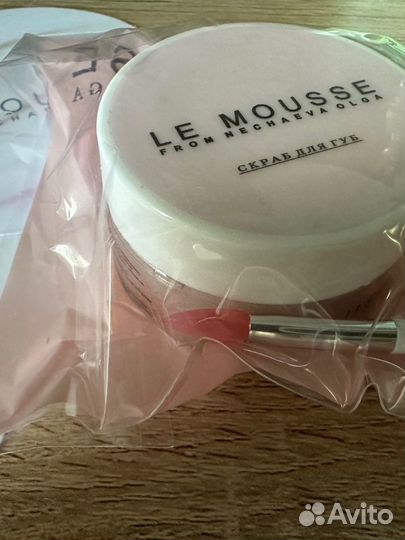 Le mousse скраб для губ новый