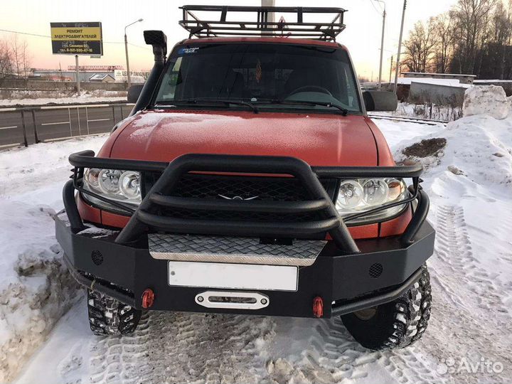 Силовые бампера на УАЗ патриот