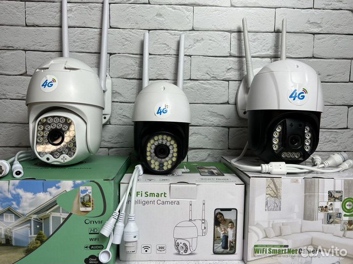 Камера видеонаблюдения уличная с симкартой 4 g