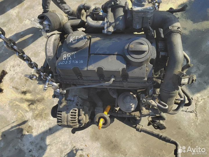 Двигатель VW Seat Alhambra 2.0TDI BRT