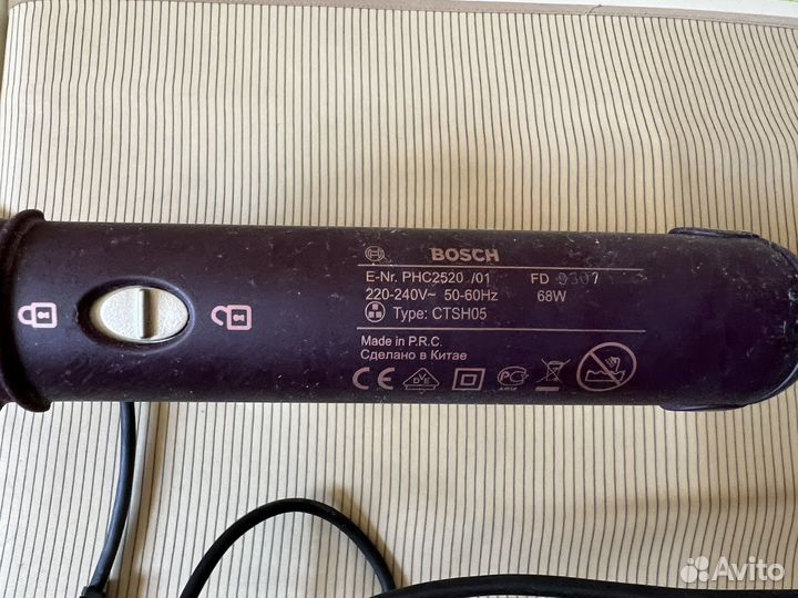 Стайлер утюжок Bosch phc2520