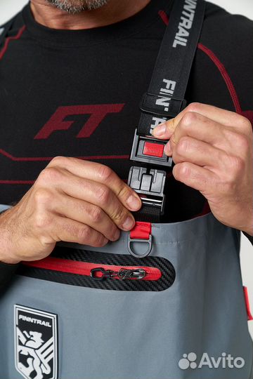 Вейдерсы Finntrail wademan Grey