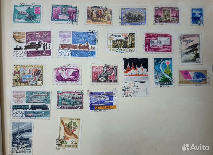 Альбом с марками. СССР