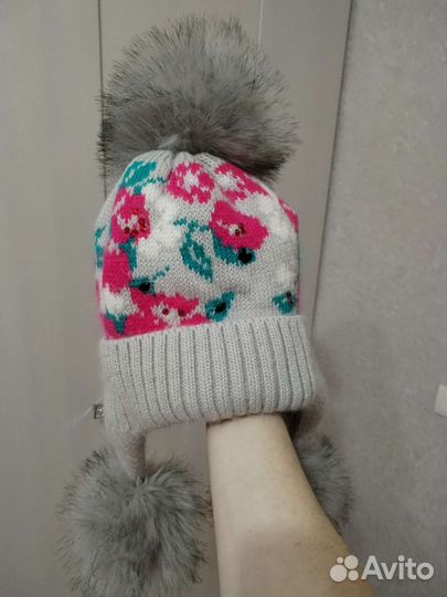 Шапка зимняя для девочки