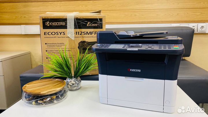 Мфу лазерное Kyocera FS-1125MFP