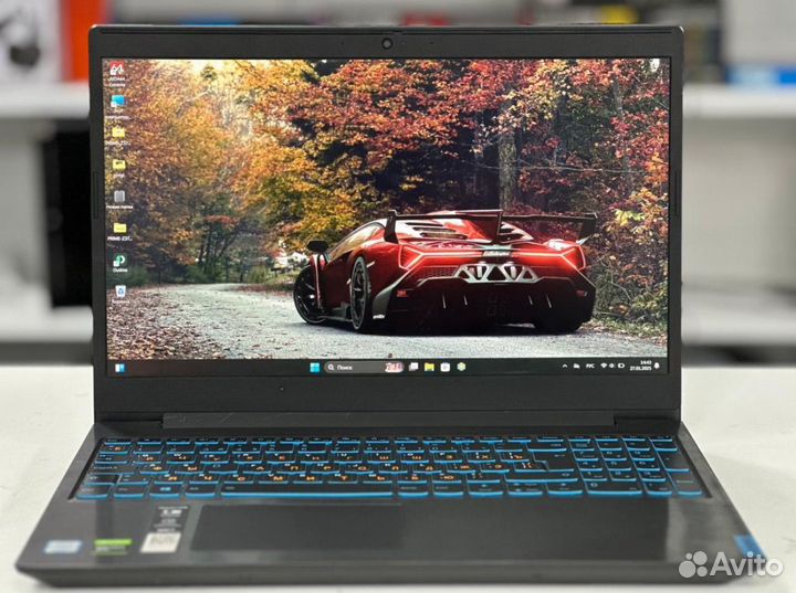 Игровой ноутбук Lenovo i7-9750H/GTX1650/ips/fhd