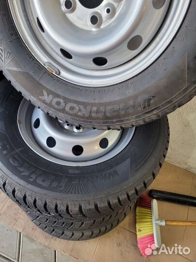Колеса на пежо боксер Hankook 215/70/15с