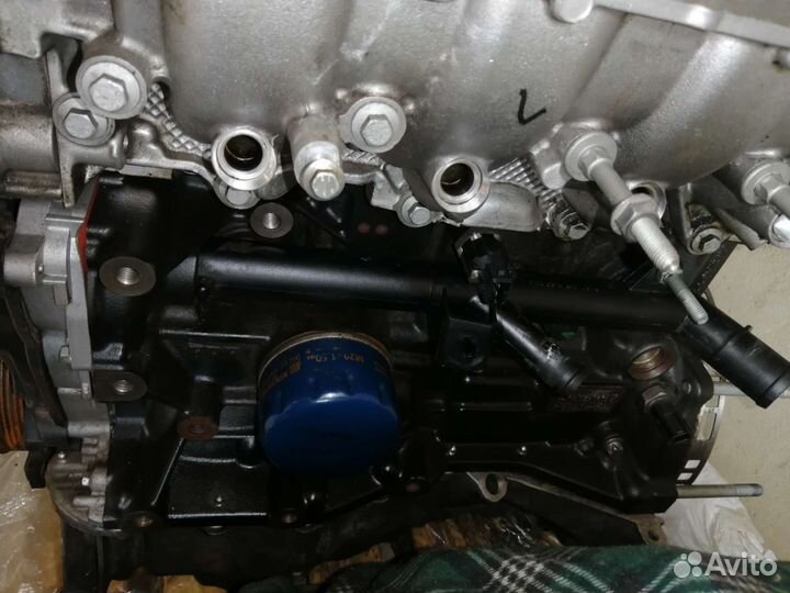 Двигатель Renault K4M Ниссан Альмера Рено Ларгус