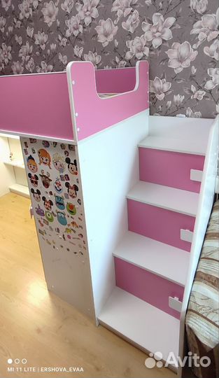 Детская кровать чердак