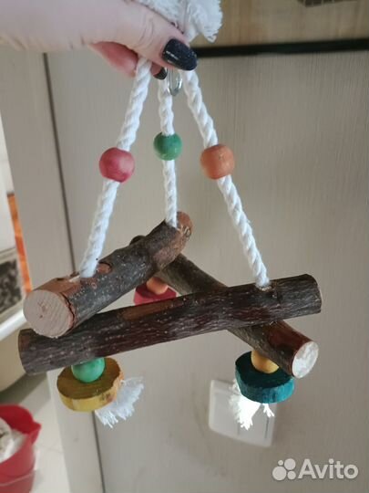 Качель для попугаев