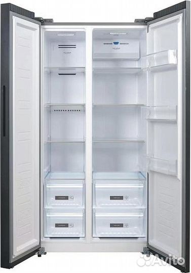 Холодильник weissgauff wsbs 600 BeG NoFrost Inverter