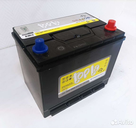 Topla JIS 70А/ч. EFB Stop & Go