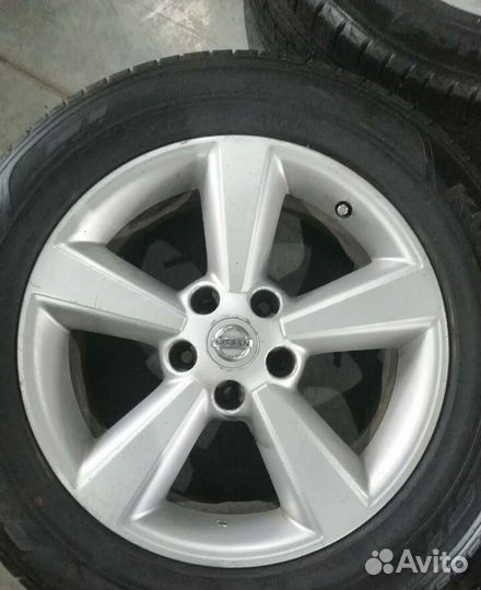 Летние колёса Nissan 225/60/17 Kumho