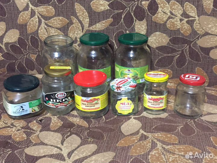 Банки стеклянные