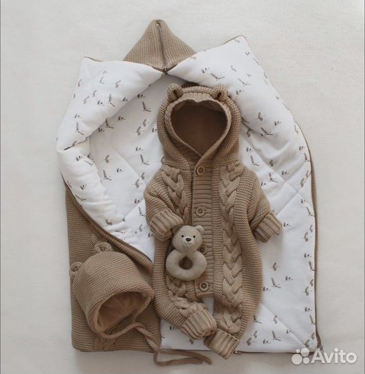 Комплект на выписку зимний