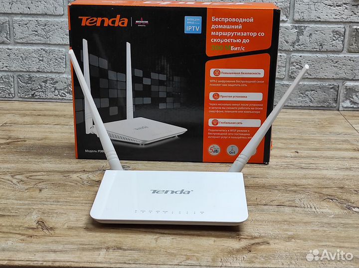 Wi-fi маршрутизатор Tenda F300