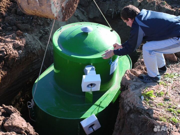 Септик эко Альфа 3 пластиковый