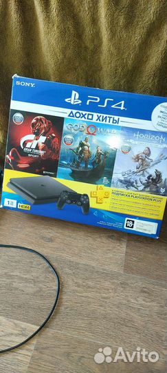 Игровая приставка sony ps4