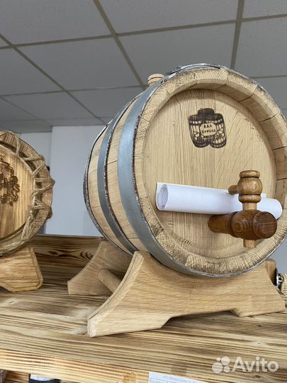 Бочка дубовая