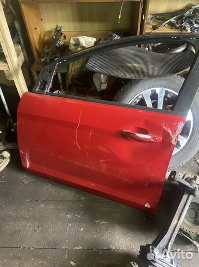 Дверь передняя левая Ford Focus 2 рестайл дефект