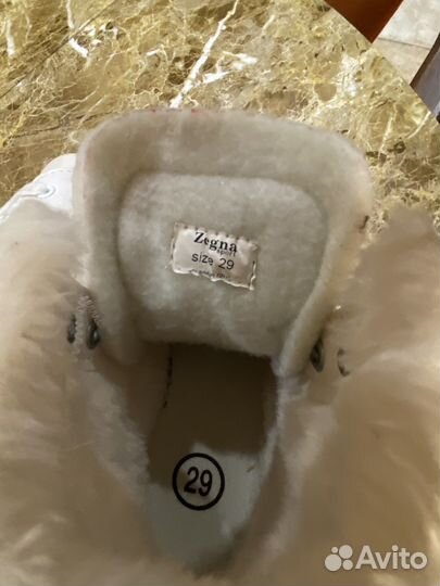 Коньки двухполозные размер 29