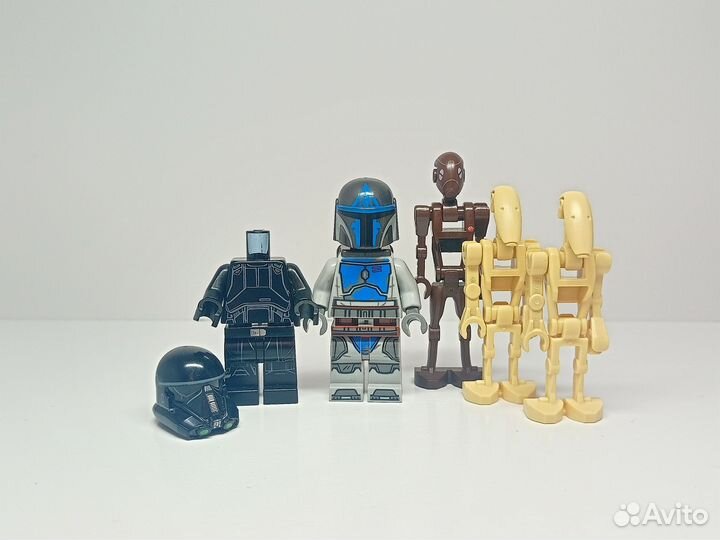 Lego star wars минифигурки