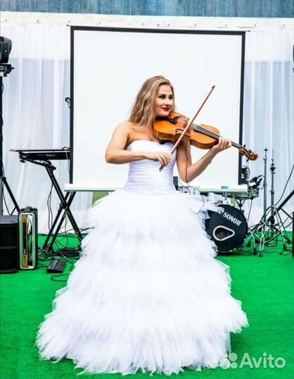 Скрипка на праздник.Музыканты.Краснодарский край