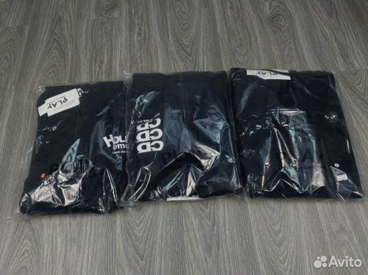 Зип худи Comme Des Garcons emoji play