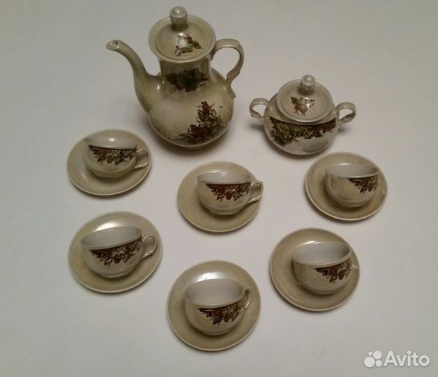 Чайный сервиз на 6 персон или для творчества