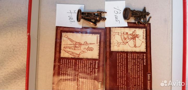 Оловянные солдатики из серии Ледового побоища