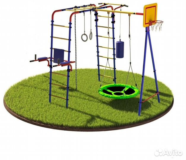 Детская площадка, уличный дачный комплекс для дачи
