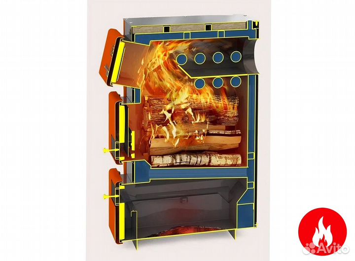 Твердотопливный котел теплодар куппер про-16 (2.0)