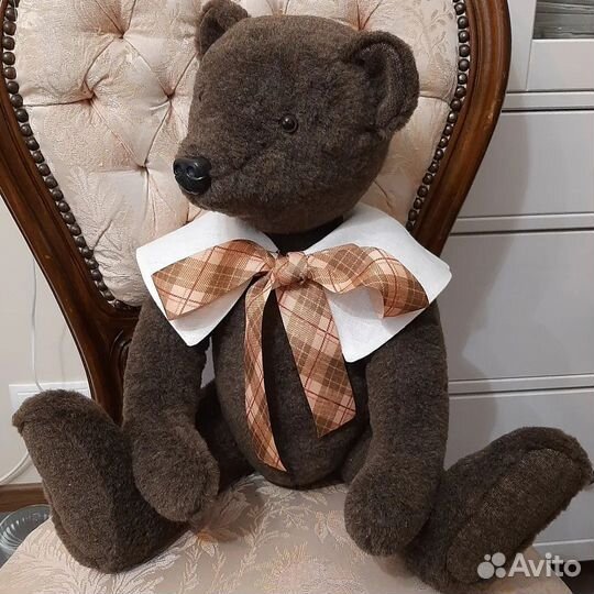 Плюшевый медведь ручной работы