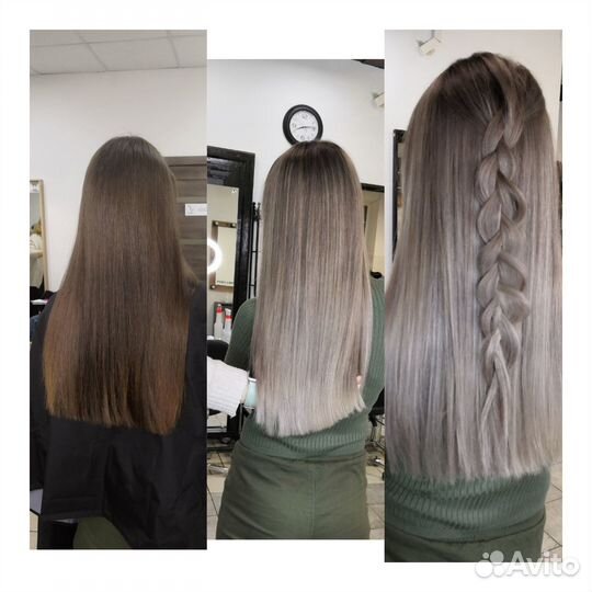 Стрижки окрашивание