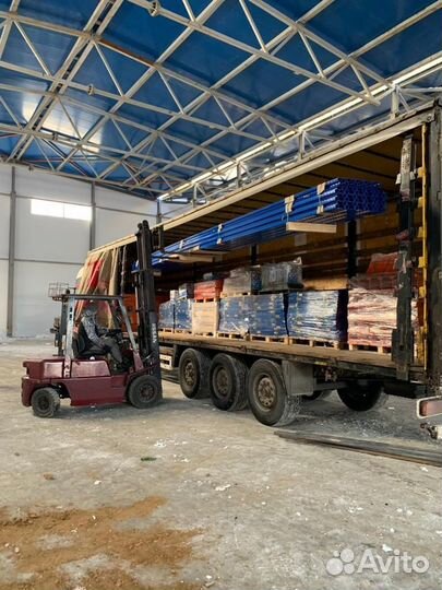 Стеллажи паллетные металлические