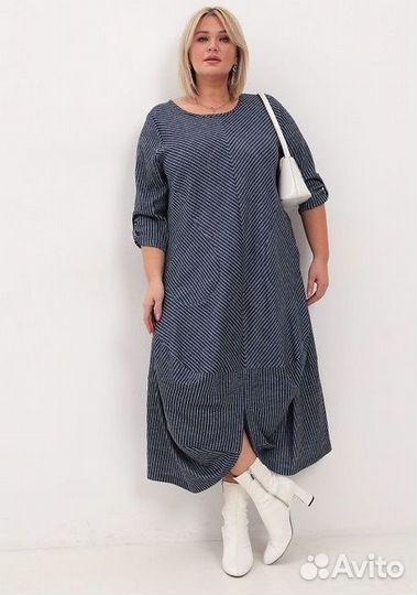 Бохо Шик Стильное эффектное платье Россия 56-58