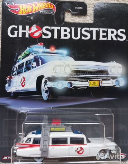 Модель Hot Wheels ghostbusters ecto-1