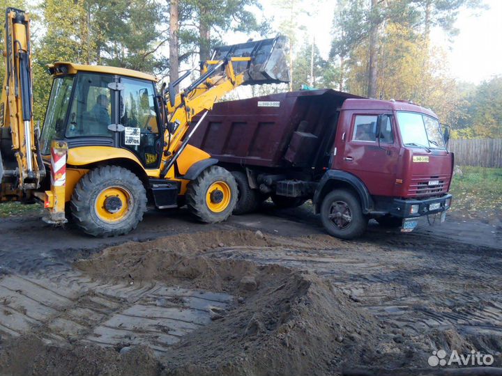 Услуги экскаватора