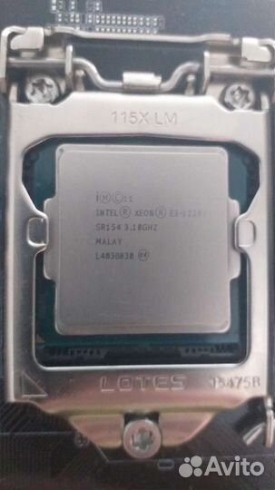 Комплект мать, проц, оператива, охлад