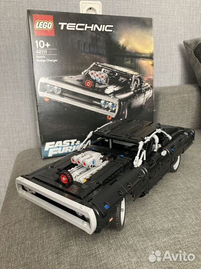 Lego Technic 42111 dodge charger доминика торетто
