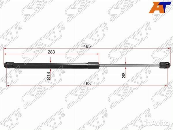 Амортизатор капота nissan patrol