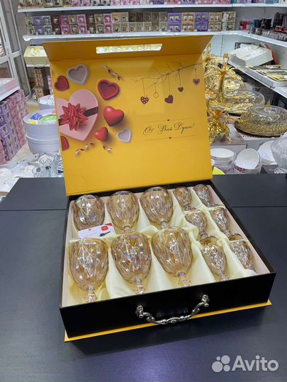 Набор бокалов новый