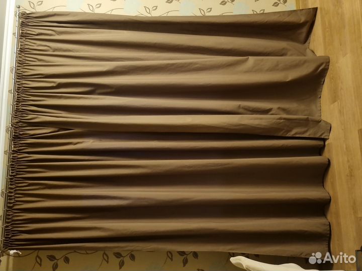 Шторы с карнизом